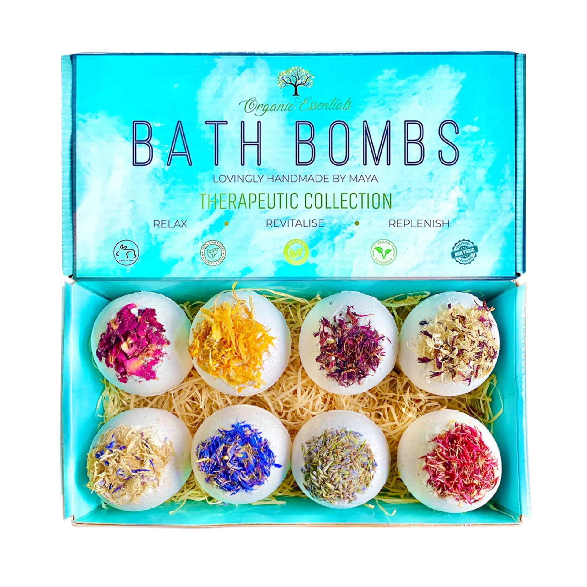 Luxury Therapeutic ‘Purity’ Bath Bomb Gift Set